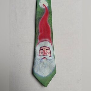Primitive instincts Vintage Festive Santa Claus Necktie